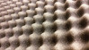 Mousse acoustique et absorption du son