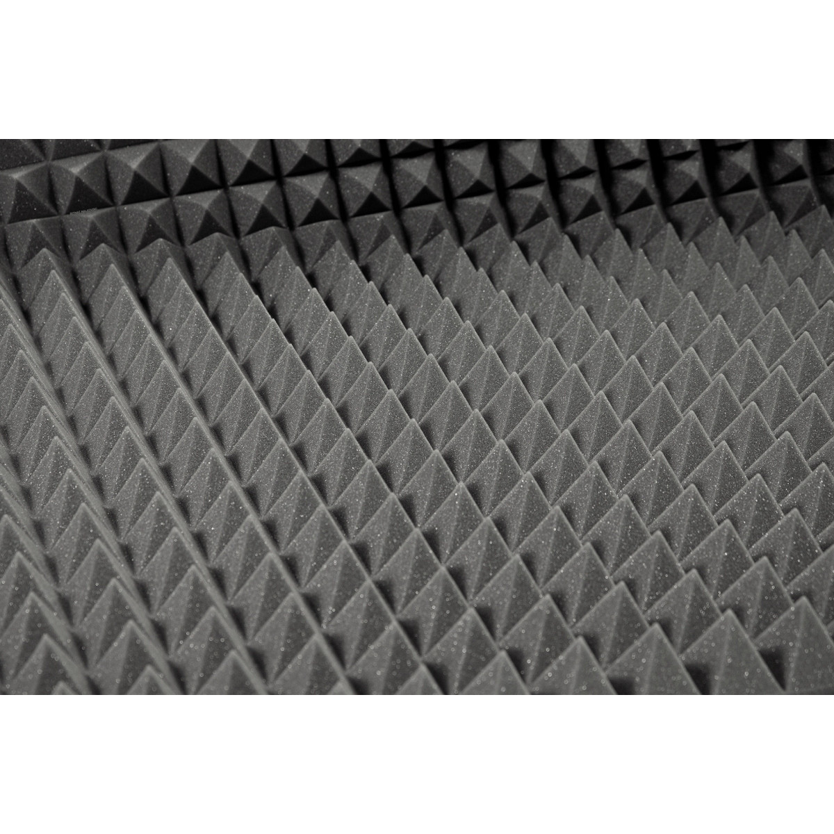 mousse acoustique phonique PYRAMIDE 80mm 200x100cm sans colle incombustible megamix.sk