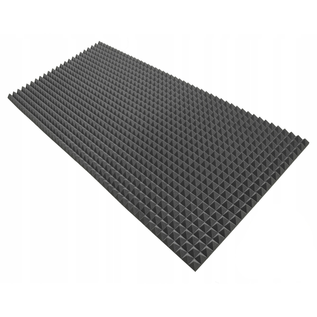 mousse acoustique phonique PYRAMIDE 80mm 200x100cm sans colle incombustible megamix.sk