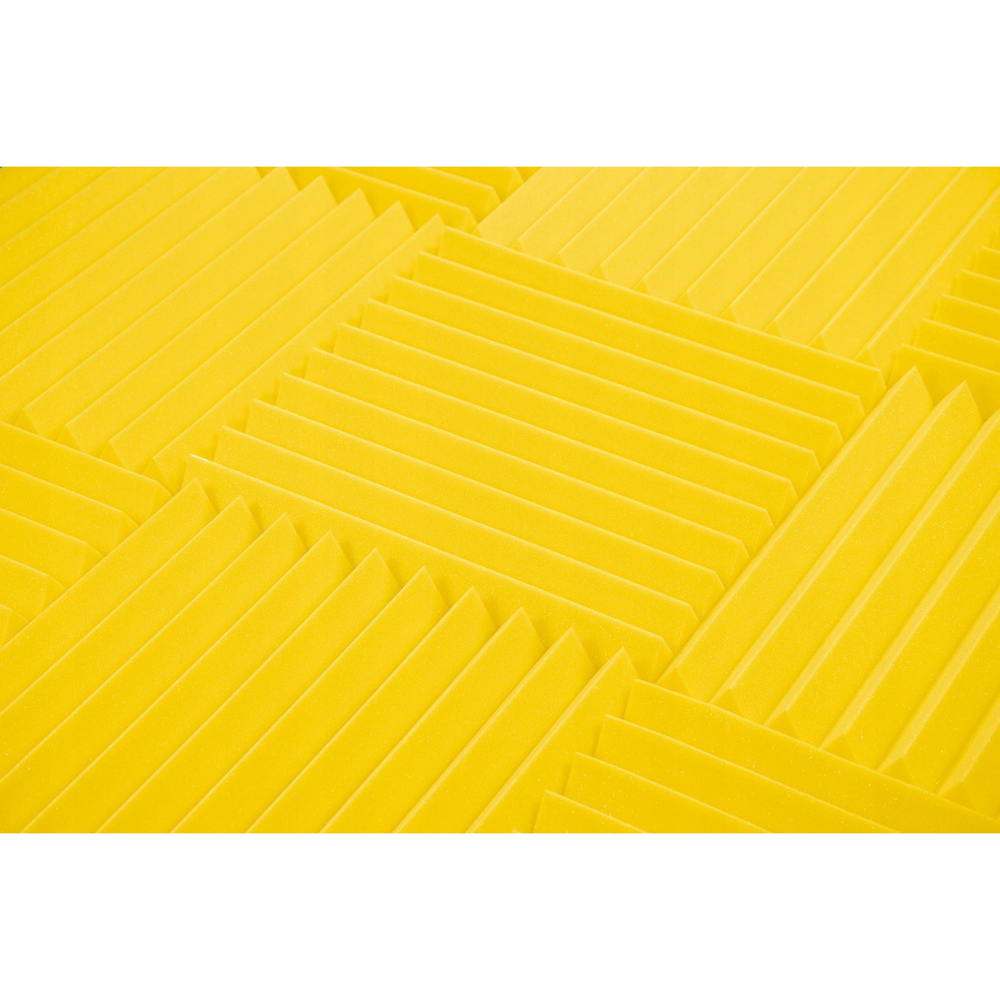 Panneau acoustique 50x50x5cm jaune auto-extinguible ininflammable megamix