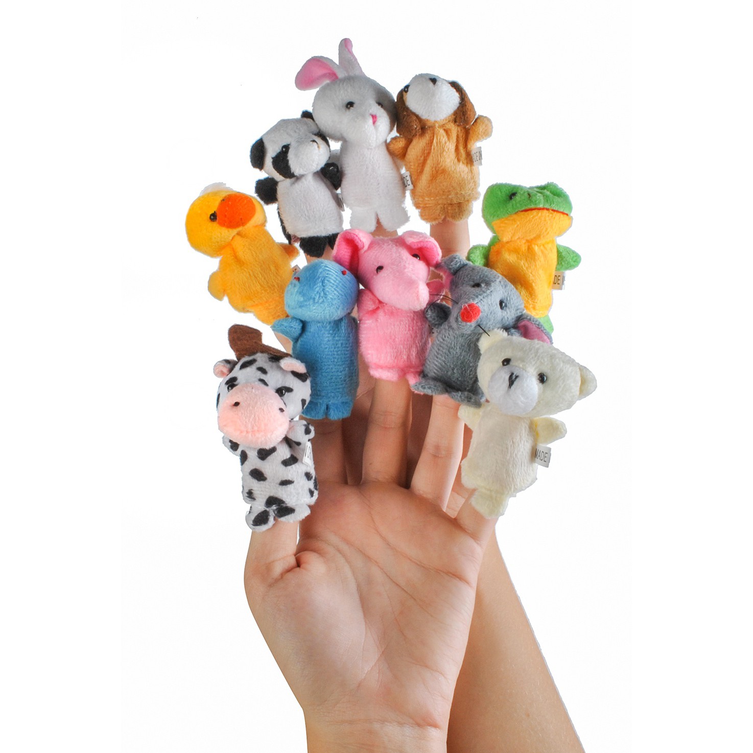 Marionnettes pour doigts 10pcs animaux megamix.sk