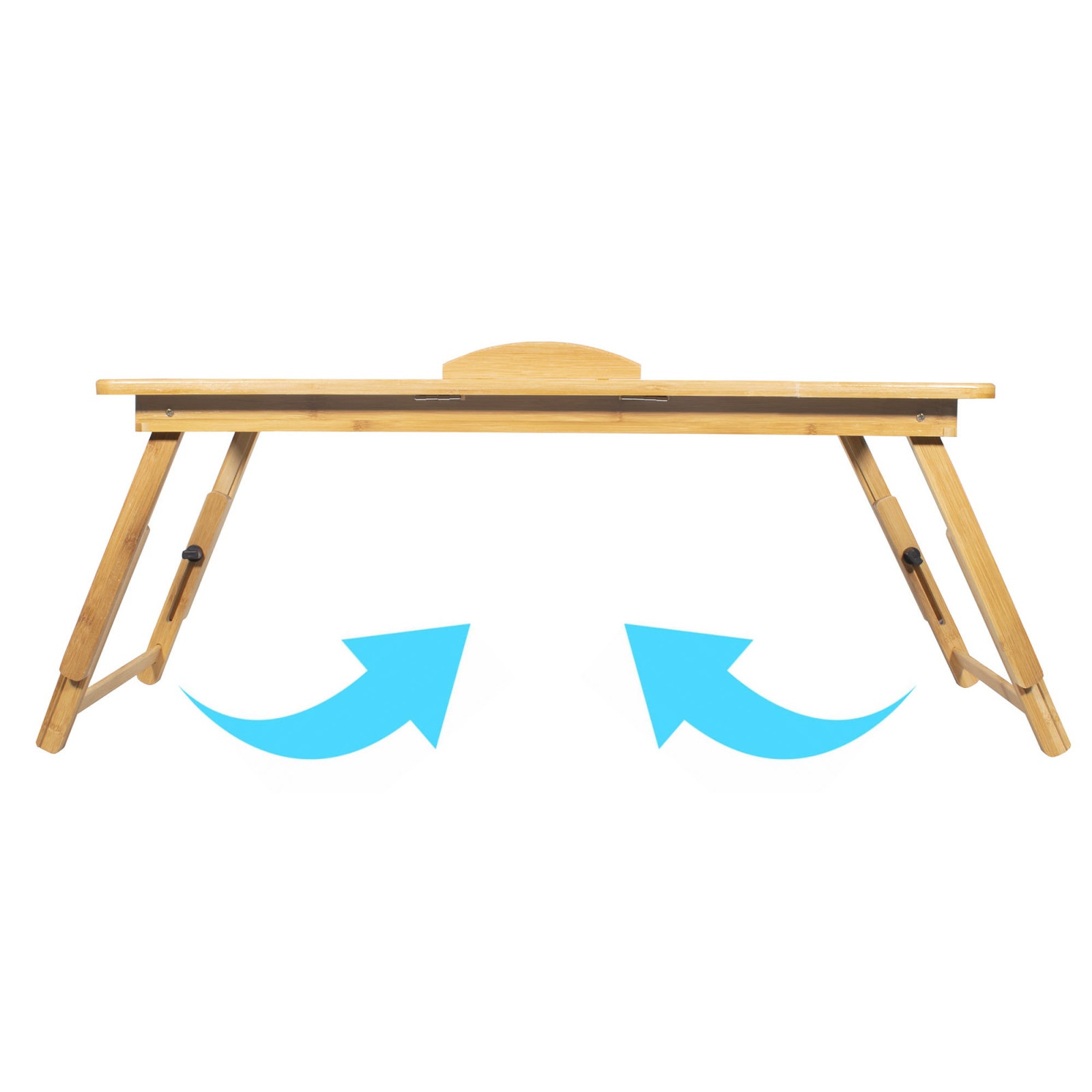 table bambou pour ordinateur portable XL 90x34x56cm megamix.sk