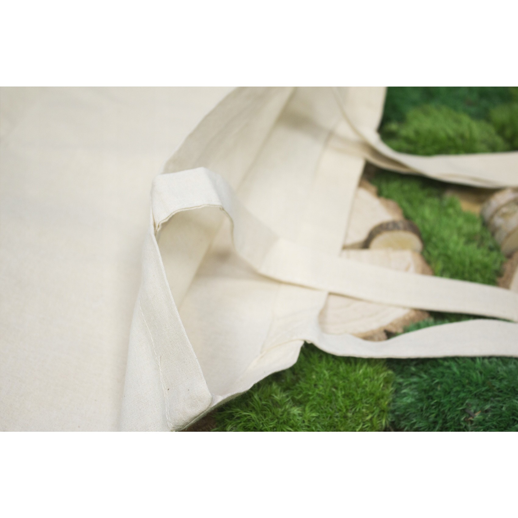 Sac en coton pour courses ECO beige 38x42cm megamix.sk