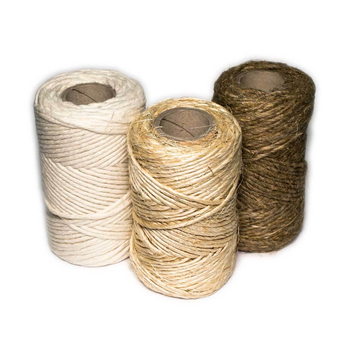 Cordon blanc 70m 2mm cordelette en coton megamix.sk