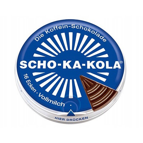 chocolat Scho-Ka-Kola au lait avec caféine 100g megamix.sk