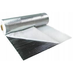 Tapis en butyle autocollant 2,5 mm ECO-25 en aluminium 400x50cm