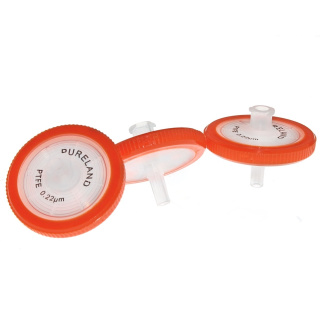 Filtre à seringue PTFE hydrophile 33 mm, 0,45 µm