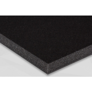 Mousse acoustique autocollante PUR 10mm 25x100cm polyuréthane