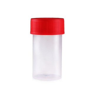 Récipient aseptique pour urine de 40 ml avec fermeture à vis