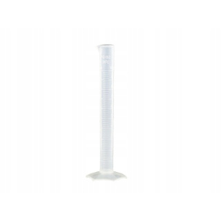 Cylindre gradué PP 10ml en verre calibré en relief