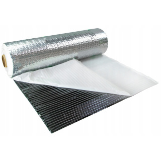 Tapis en butyle autocollant 2,5 mm ECO-25 en aluminium 400x50cm