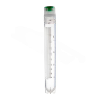 Cryo tubes 1,0 ml, fond rond, autoportants, filetage intérieur, paquet de 50 pcs