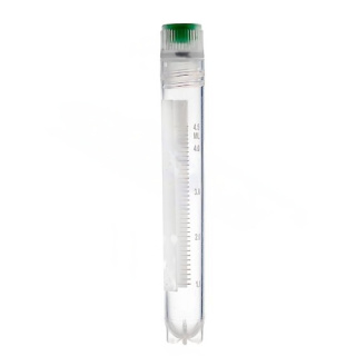 Cryo tubes 4,0 ml, fond rond, autoportant, filetage interne, paquet de 25 pcs