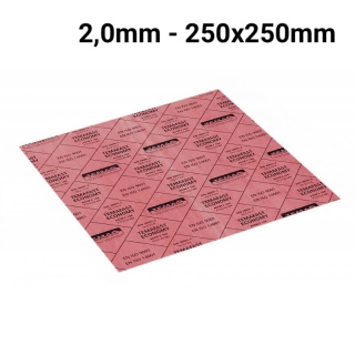 Plaque d'étanchéité TEMAC Temafast Economy 250x250x2,0 mm