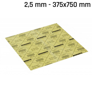 Plaque d'étanchéité TEMAC Temafast 375x750x2,5 mm