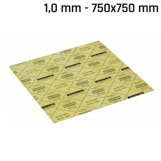 Plaque d'étanchéité TEMAC Temafast 750x750x1,0 mm