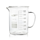 Béchers bas avec anse et bec verseur, 100 ml, verre borosilicaté (BORO 3.3), ISO 3819, DIN 12331