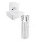 Tube PS 2,5 ml SEMI-MICRO, ouverture ronde, polystyrène optique, paquet de 100 pcs