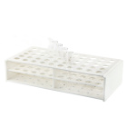 Support pour tubes à essai en PP, 50 places, diamètre 16 mm – autoclavable, de laboratoire