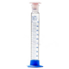 Cylindre gradué en verre avec bouchon en liège PP et base en PP, 250 ml, classe B