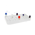 Support de congélation, 50 emplacements, pour tubes cryogéniques et fioles chromatographiques, diamètre max. 12 mm – autoclavable