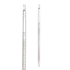 Pipette multicanal, 25 ml, classe B, graduation brune, "0" en haut