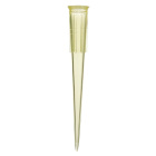 Pointeaux pour pipettes de type Gilson, 200 µl, jaunes, col long – 1000 pcs, non stériles
