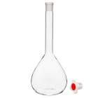 Odmerná banka 250 ml, brúsenie NZ 14/23, trieda presnosti A, hnedá stupnica