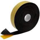 Bande isolante thermique autocollante en caoutchouc, épaisseur 3 mm, largeur 50 mm, longueur 15 m