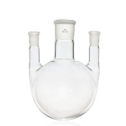 Flacon triangulaire à fond rond, col droit, 500 ml, meulages 29/14/14, verre borosilicaté (BORO 3.3)