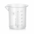 Laboratórna kadička PP 100 ml s vylisovanou stupnicou