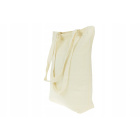 Sac en coton pour courses ECO beige 38x42cm