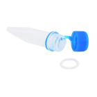Eppendorf tubes avec bouchon bleu 1,5 ml, paquet de 50 pcs