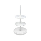 Support rond pour pipettes, petit, 28 places – PP, autoclavable, rotatif