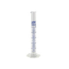 Odmerný valec sklenený 10 ml, modrá stupnica, trieda B
