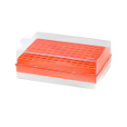 Support pour tubes à essai Eppendorf, 96 emplacements, 0,2 ml – PP, autoclavable