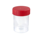 Récipient aseptique pour urine 125 ml avec bouchon à vis