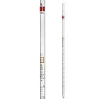 Pipette multicanaux, 20 ml (0,1 ml), classe AS, échelle brune, avec certificat