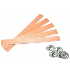 Mèches en bois avec supports 15cm 50pcs