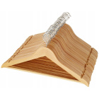 Cintres en bois 10 pcs pour vêtements