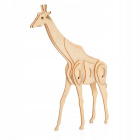 Puzzle 3D en bois girafe