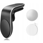 Support de téléphone portable pour voiture noir magnétique