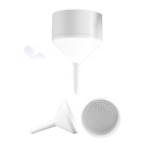 Entonnoir Buchner en PP, diamètre 80 mm – volume 165 ml, laboratoire, pour filtration