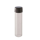 Sklenená skúmavka plochá so skrutkovacím uzáverom 18x45 mm, objem 5 ml