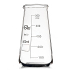 Bécher bas de type Philips avec bec verseur, 125 ml, verre borosilicaté (BORO 3.3), ISO 3819, DIN 12331