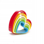 Moules colorés pour fabriquer des cookies 5pcs