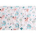 Couches colorées en flanelle 70x80cm 100% coton
