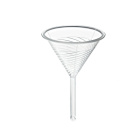 Entonnoir Urbanti de PMP, 30 ml – transparent, diamètre 51 mm, avec poignée longue, pour filtration