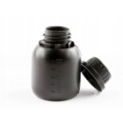 Bouteille 100ml HDPE noire avec bouchon à fermeture