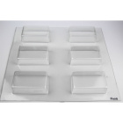 Moule à savon rectangulaire pour 6 pièces